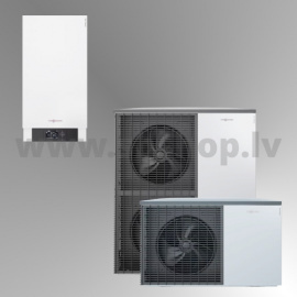 Vies.Vitocal 200-S siltumsūknis 10.1kW (6,4-14,7kw) ar dzesēšanas funkciju