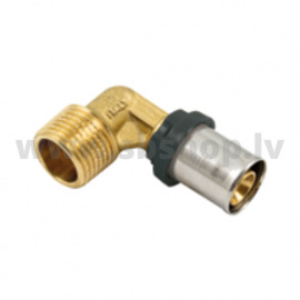 BUGATTI LAV press elbows with external thread